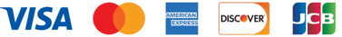 Visa/MasterCard/AmEx/JCB/Discover